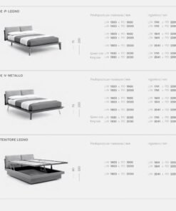 Abbraccio Double Bed By Logo 5