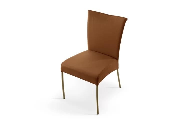 Alessia With Metal Legs Dining Chair By Eforma - Image 2