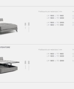 Aliante 3.0 Double Bed By Logo 5