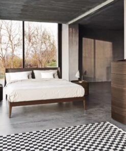 Aliante Padded 2.0 Double Bed By Logo 3