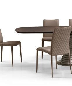 Asia Diamond Padded Dining Chair By Eforma 3