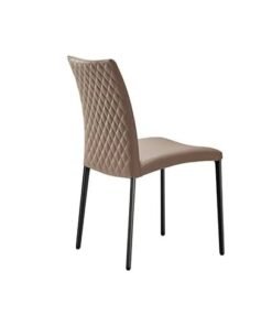 Asia Diamond With Metal Legs Dining Chair By Eforma