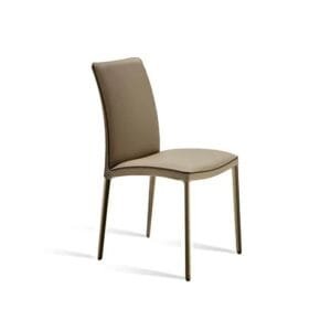 Asia Edge With Metal Legs Dining Chair By Eforma