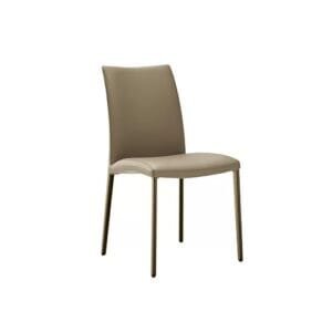 Asia With Metal Legs Dining Chair By Eforma