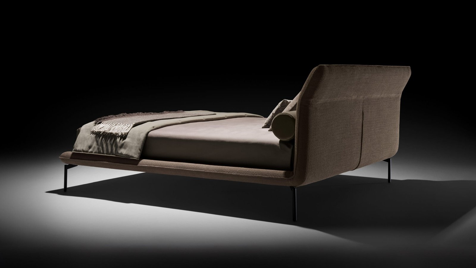B-Curve Double Bed By Twils