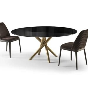 Baly With A Ceramic Top Dining Table By Eforma 3
