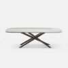 Baly With A Ceramic Top Dining Table By Eforma