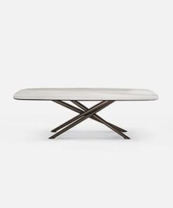 Baly With A Ceramic Top Dining Table By Eforma