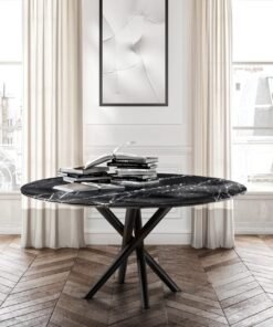 Baly With A Marble Top Dining Table By Eforma