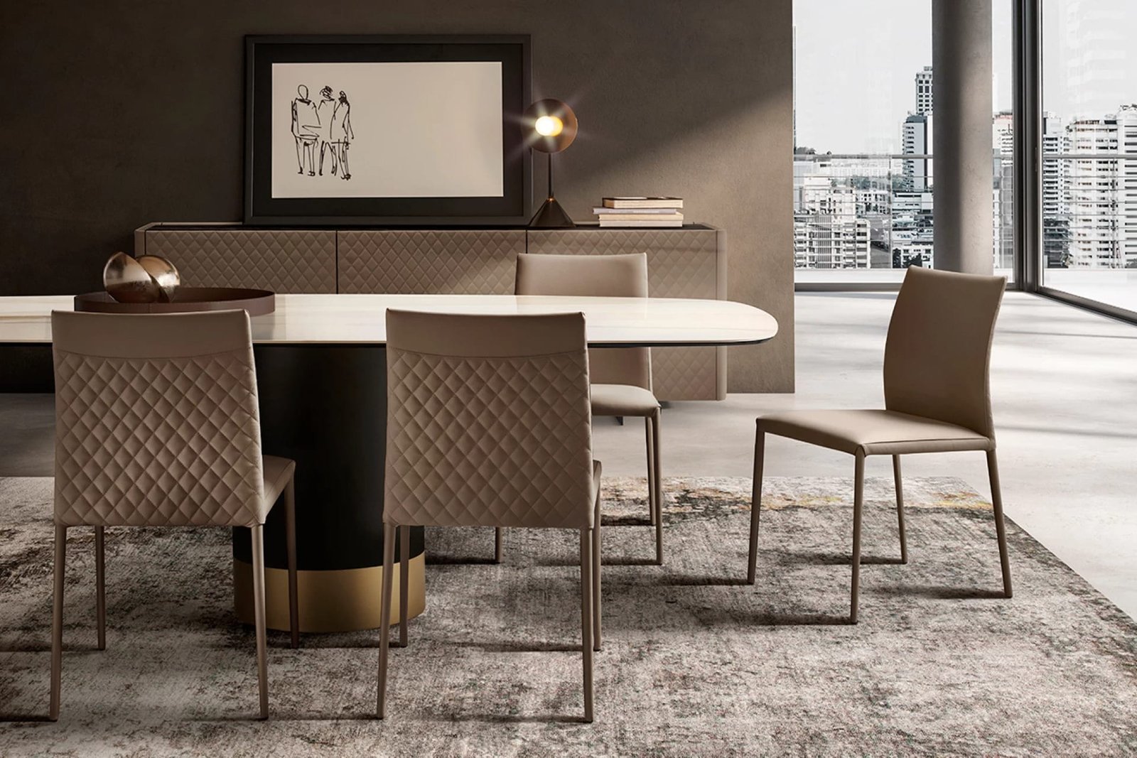 Bea Diamond Dining Chair By Eforma - Image 3