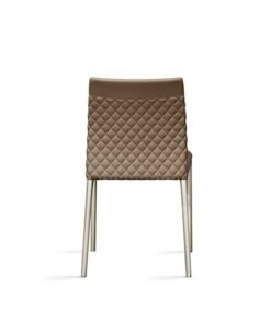 Bea Diamond With Metal Legs Dining Chair By Eforma