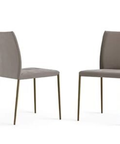 Bea With Metal Legs Dining Chair By Eforma
