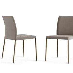 Bea With Metal Legs Dining Chair By Eforma