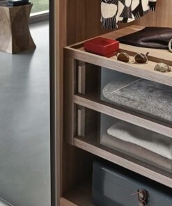 Breccia Hinged Door Wardrobe by Logo
