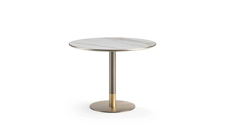 Cilindro Bistro With Ceramic Top Coffee Table By Eforma