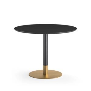 Cilindro Bistro With Glass Top Coffee Table By Eforma