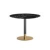 Cilindro Bistro With Marble Top Coffee Table By Eforma 1