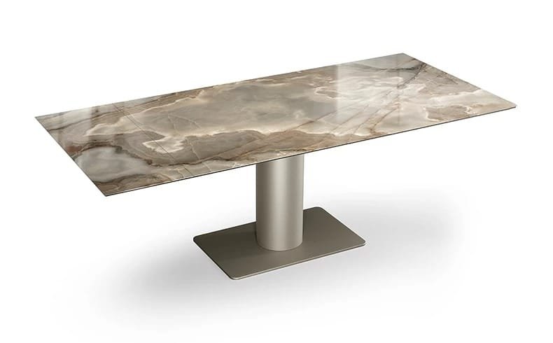 Cilindro Extendable With Ceramic Top Dining Table By Eforma - Image 2