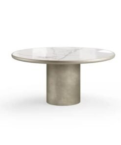 Cilindro With King Ceramic Top Dining Table By Eforma