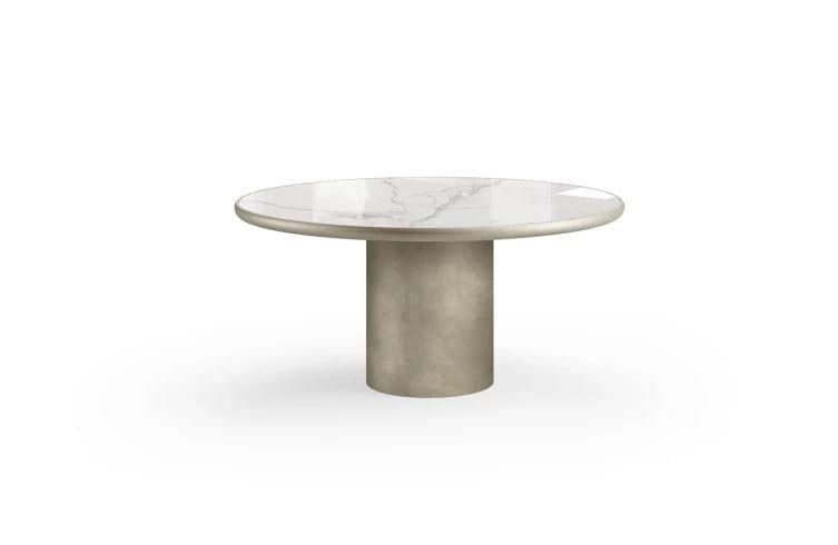 Cilindro With King Ceramic Top Dining Table By Eforma