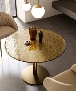 Dodo Bistro With Glass Top Coffee Table By Eforma