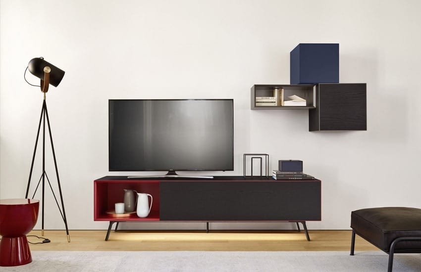 Domino Mono TV Wall Unit by Logo