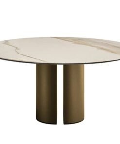 Dora With Ceramic Top Dining Table By Eforma