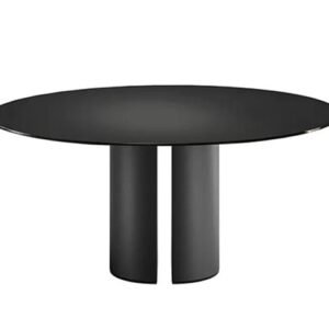 Dora With Glass Top Dining Table By Eforma