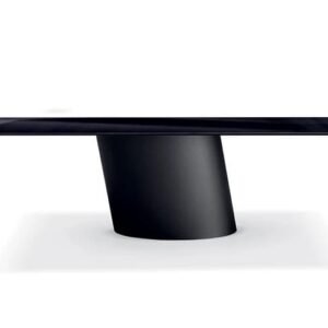 Dorado with Glass Top Dining Table by Eforma