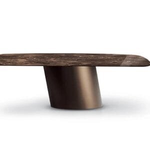 Dorado with Marble Top Dining Table by Eforma