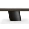 Dorado with Wooden Top Dining Table by Eforma