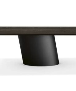 Dorado with Wooden Top Dining Table by Eforma