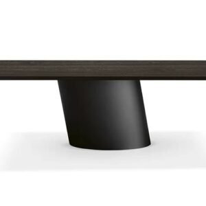 Dorado with Wooden Top Dining Table by Eforma