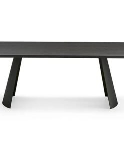 Dorian With Wooden Top Dining Table By Eforma