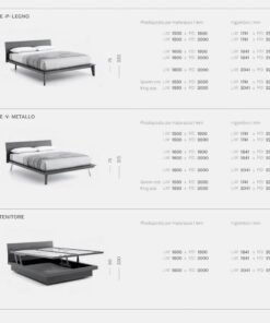 Folio Double Bed by Logo