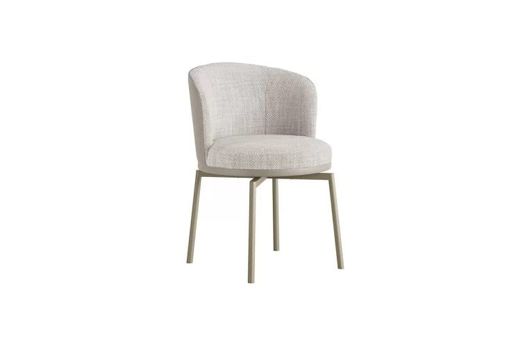 Ginger With Metal Legs Dining Chair By Eforma - Image 2