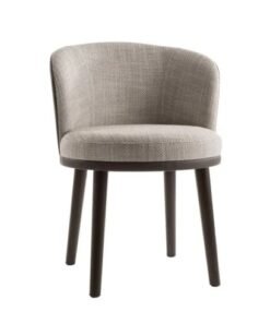 Ginger With Wooden Legs Dining Chair By Eforma