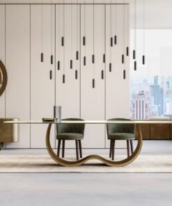 Ginger With Wooden Legs Dining Chair By Eforma