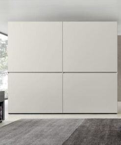 Horizontal Coplanar Sliding Door Wardrobe by Logo