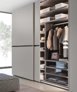 Horizontal Coplanar Sliding Door Wardrobe By Logo 3