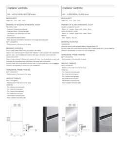 Horizontal Coplanar Sliding Door Wardrobe By Logo 4