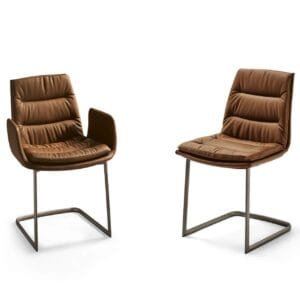 Lady Cantilever Dining Chair By Eforma 3