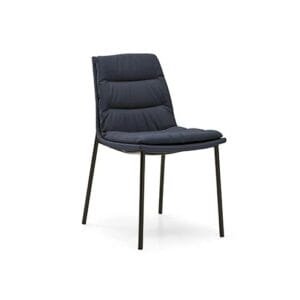 Lady With Metal Legs Dining Chair By Eforma