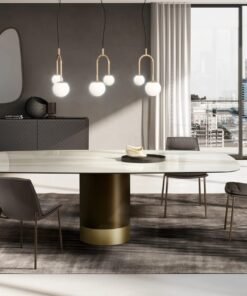 Lady With Metal Legs Dining Chair By Eforma 3