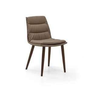 Lady With Wooden Legs Dining Chair By Eforma