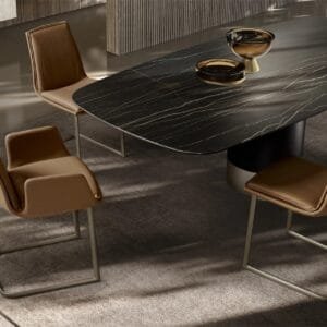 Lara Cantilever Dining Chair By Eforma 3