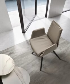 Lara Wooden Trestle Dining Chair By Eforma