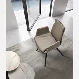 Lara Wooden Trestle Dining Chair By Eforma 3