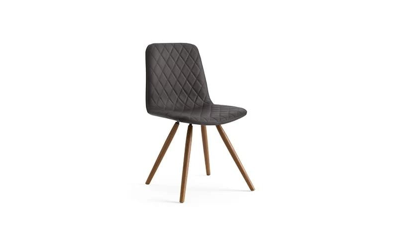 Lenny Wooden Trestle Dining Chair by Eforma