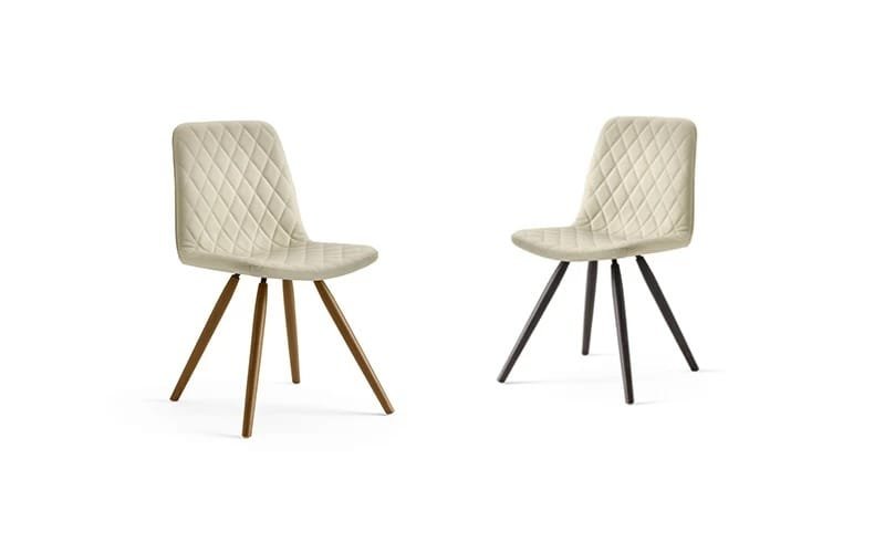 Lenny Wooden Trestle Dining Chair by Eforma - Image 2